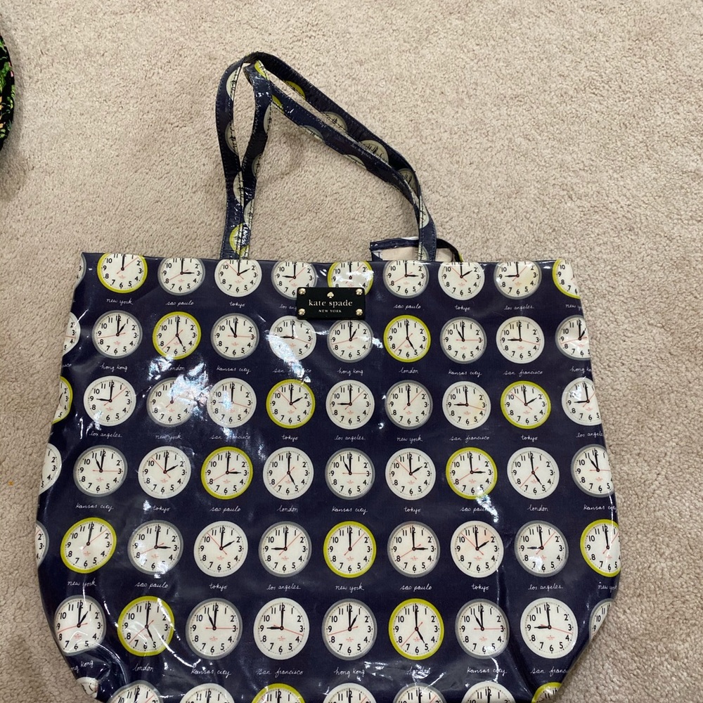 Kate spade clock tote